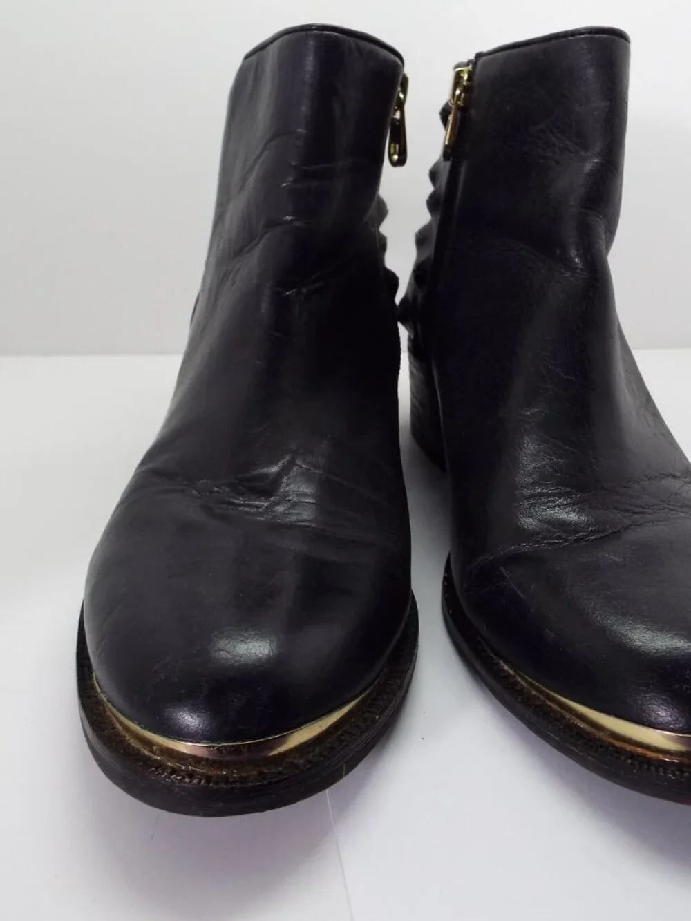 Elliot Lucca Black Women's Studded Boots